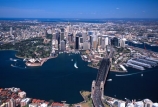Sydney;Opera;House;Sydney;Harbour;harbor;harbors;harbours;aerials;Bridge;bridges;Australia;aerial;architecture;boat;boats;ferry;ferries;wake