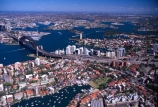 Sydney;Harbour;harbor;harbors;harbours;Bridge;bridges;Australia;aerial;architecture;boat;boats;ferry;ferries;wake;aerials;kirribilli;north;north-sydney