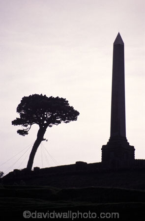landmark;lone;memorial;pine;silhouette;sky;tree