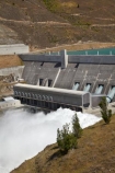 Central-Otago;Clyde;Clyde-Power-Station;Lake-Dunstan;N.Z.;New-Zealand;NZ;overflow;power-house;powerhouse;S.I.;SI;South-Is.;South-Island;spray