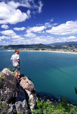climb;coast;coastal;harbor;harbors;harbour;harbours;ocean;oceans;outcrop;Pacific;person;rock;rocky-outcrop;sea;settlement;sightseeing;tourist;town;township;view;village