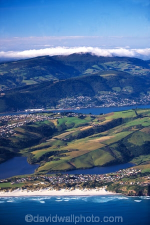 New-Zealand;coast;coastal;coastline;shore;shoreline;beach;beaches;sand;sandy;waves;wave;sea;ocean;Pacific;bay;colour;color;farmland;rural;marine;aerials;village;villages;townships;town;towns;otago;east-coast;south-island