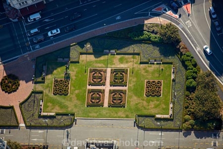 aerial;aerial-image;aerial-images;aerial-photo;aerial-photograph;aerial-photographs;aerial-photography;aerial-photos;aerial-view;aerial-views;aerials;Castle-St;Castle-Street;Dunedin;Dunedin-Railway-Station;garden;gardens;Knot-Garden;knot-gardens;N.Z.;New-Zealand;NZ;Otago;Railway-Station;S.I.;South-Is;South-Island;Sth-Is