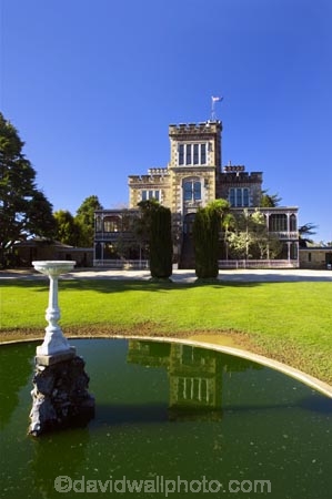architecture;building;buildings;castle;castles;Dunedin;fountain;fountains;grand;historic;historical;history;Larnach-Castle;larnachs-castle;larnachs-castle;manor;New-Zealand;old;otago-peninslar;Otago-Peninsula;pond;ponds;South-Island