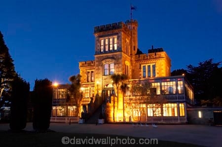 architecture;building;buildings;castle;castles;Dunedin;dusk;estate;flood-light;floodlight;floodlights;floodlit;heritage;historic;historical;history;home;Larnach-Castle;larnachs-castle;manor;manor-house;manor-houses;mansion;mansions;New-Zealand;night;old;otago-peninsula;pond;South-Island;stately;stately-home;stately-homes;twilight