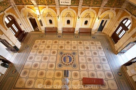 1906;architecture;building;buildings;Dunedin;Dunedin-Railway-Station;Flemish-Renaissance-style;foyer;foyers;George-A-Troup;Gingerbread-George;heritage;Historic;historic-building;historic-buildings;historical;historical-building;historical-buildings;history;inside;interior;mosaic;mosaic-floor;mosaic-pattern;mosaic-tiles;mosaics;New-Zealand;old;Otago;rail-station;rail-stations;railway;railway-station;railway-stations;railways;South-Island;ticket-office;ticket-offices;tradition;traditional;train-station;train-stations