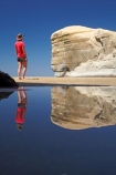 bluff;bluffs;calm;cliff;cliffs;coast;coastal;coastal-erosion;coastline;coastlines;coasts;Dunedin;female;N.Z.;New-Zealand;NZ;ocean;oceans;Otago;Pacific-Ocean;people;person;placid;quiet;reflection;reflections;S.I.;sandstone;sea;sea-cliff;sea-cliffs;seas;serene;shore;shoreline;shorelines;shores;SI;smooth;South-Is;South-Is.;South-Island;still;summer;tourism;tourist;tourists;tranquil;Tunnel-Beach;water;woman;women