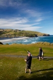 bunker;bunkers;Chisholm-Park-Golf-Course;Dunedin;fairway;fairways;flag;game;golf-course;golf-courses;golf-link;golf-links;golfer;Golfers;green;greens;hole;N.Z.;New-Zealand;NZ;ocean;Otago;pacific;put;putting;relax;S.I.;SI;South-Is;South-Island;sport;Sth-Is;Tomahawk-Beach;waves