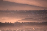 hill;hills;rolling;mist;haze;Dunedin;Otago;Peninsula;morning;houses;antenna;Otago-Peninsula;cloudy;cloud;clouds