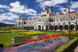 1906;architecture;building;buildings;city-gardens;clock;clock-tower;clock-towers;color;colorful;colors;colour;colourful;colours;council-gardens;Dunedin;Dunedin-Railway-Station;Flemish-Renaissance-style;floral;flower;flower-bed;flower-beds;flower-garden;flower-gardens;flowers;garden;gardens;George-A-Troup;Gingerbread-George;heritage;Historic;historic-building;historic-buildings;historical;historical-building;historical-buildings;history;New-Zealand;old;Otago;rail-station;rail-stations;railway;Railway-Station;railway-stations;railways;red;South-Island;tradition;traditional;train-station;train-stations;tulip;tulips