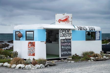 caravan;caravans;crayfish;Kaikoura;Kaikoura-Coast;lobster;lobsters;Marlborough;N.Z.;New-Zealand;NZ;S.I.;SI;South-Island;stall