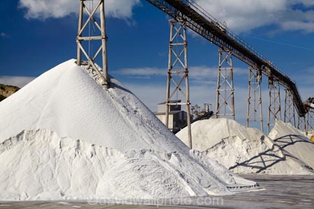 aerial-conveyer;blue;calm;conveyer;conveyer-belts;conveyers;food;industrial;industry;Lake-Grassmere;Lake-Grassmere-Salt-Works;Lake-Grassmere-Saltworks;Marlborough;N.Z.;New-Zealand;NZ;S.I.;salt;salt-factories;salt-factory;salt-mountains;salt-pile;salt-piles;salt-stacks;salt-stockpiles;Salt-Works;saltworks;SI;Sodium-chloride;South-Is;South-Island;Sth-Is;still;stockpile;stockpiles;white