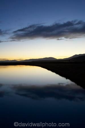canal;canals;Canterbury;dusk;evening;Last-light;Mackenzie;Mackenzie-Country;N.Z.;New-Zealand;nightfall;NZ;Pukaki-Canal;reflection;reflections;sky;South-Canterbury;South-Island;sunset;sunsets;twilight;Twizel