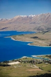aerial;aerial-photo;aerial-photography;aerial-photos;aerials;air-to-air;Canterbury;lake;Lake-Tekapo;lakes;Mackenzie-Country;N.Z.;New-Zealand;NZ;South-Canterbury;South-Island;Tekapo-Village;Two-Thumb-Range;water
