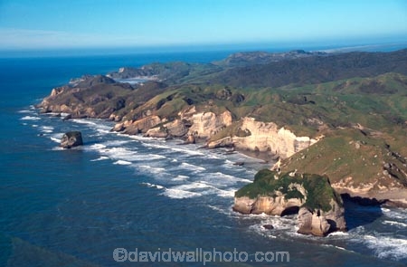 west-coast;south-Island;aerial;aerials;sea;ocean;tasman-sea;coast;coastal;coastline;shore;shoreline;shore-line;coast-line;cliff;cliffs;bluff;bluffs;rugged