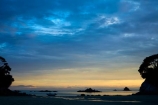 Abel-Tasman;Abel-Tasman-N.P.;Abel-Tasman-National-Park;Abel-Tasman-NP;beach;beaches;coast;coastal;coastline;coastlines;coasts;dusk;evening;Mosquito-Bay;N.Z.;national-park;national-parks;Nelson-Region;New-Zealand;night;night_time;nightfall;NZ;ocean;oceans;S.I.;sea;seas;shore;shoreline;shorelines;shores;silhouette;silhouettes;sky;South-Is;South-Island;Sth-Is;sunset;sunsets;Tasman-Bay;Tasman-District;twilight;water