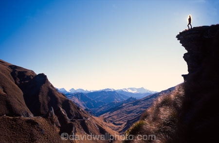 steep;canyon;canyons;tussock;tussocks;valley;valleys;skippers;ledge;ledges;edge;edges;cliff;cliffs;bluff;bluffs;;fall;high;danger;dangerous;person;lookout;on-the-edge;rock;rocks;torr;tor;silhouette;silhouettes;spectacular;lone;single;one;climber