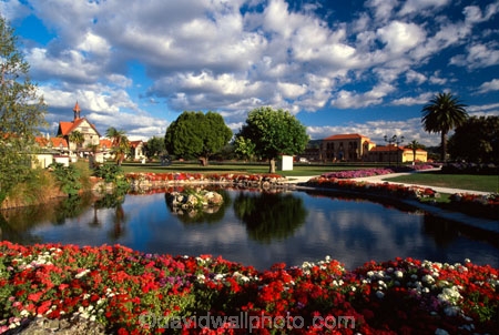 reflection;tourism;historic;historical;museum;art;gallery;history;garden;pond;reflections;twilight;Tudor;tudor-style;tudor_style;Edwardian-government-gardens;edwardian;gardens;public-gardens;public-garden;national-icon;icon;the-Bath_House