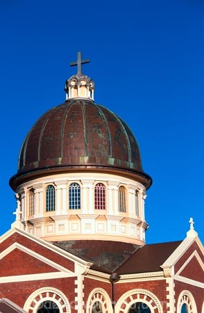 Francis-William-Petre;neo_classical;architect;architecture;architectural;Byzantine;late-Greek-style;category-one;category-1;Historic-Places-Trust;parish;church;dome;spire;domed;religious;religion;christian;christianity;brick;red_brick