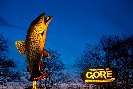 fishing;fish;statue;statues;brown-trout;art;welcome;sign;signs;signage