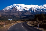 alpine;central-plateau;centre-line;curve;dotted-line;driving;mountain;mountains;road;roads;snow;transport;winter