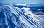 cone;ice;middle-earth;mountain;peak;snow;volcanic;volcano;volcanoes