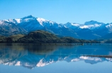 lake;lake-wanaka;reflection;reflections;still;stillness;water;tranquil;tranquility;peaceful;calm;mountain;mountains;winter;snow;snow-caps;snow_caps;snow-cap;snow_cap;snow-capped;snow_capped;bird;birds;perch;perched;perching