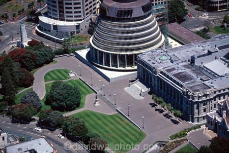 aerials;central-business-district;capital;government;historical;historic;member;members;cabinet;mp;mps;prime;minister;The-Beehive;beehive;Parliament-Buildings;Parliament;Wellington;aerial