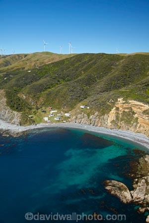 aerial;aerial-image;aerial-images;aerial-photo;aerial-photograph;aerial-photographs;aerial-photography;aerial-photos;aerial-view;aerial-views;aerials;batch;batches;coast;coastal;coastline;coastlines;coasts;Cook-Strait;crib;cribs;fishing-hut;fishing-huts;holiday-houses;Mill-Creek-Wind-Farm;N.I.;N.Z.;New-Zealand;NI;North-Is;North-Island;NZ;sea;seas;shore;shoreline;shorelines;shores;Smiths-Bay;water;Wellington