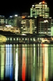 capital;government;harbor;harbour;waterfront;port;nicholson;skyline;sky-scrapers;offices;blocks;highrise;cbd;central;business;district;water;marina;night;reflections;reflection;lights
