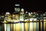 wellington;harbors;harbours;harbor;harbour;waterfront;port;nicholson;skyline;sky-scrapers;offices;office;skyscraper;skyscrapers;sky-scraper;blocks;highrise;cbd;central;business;district;water;ships;night;reflections;reflection;lights;blur;blurry;blurred;vibrant;vibrancy;night_life;nightlife;night-life