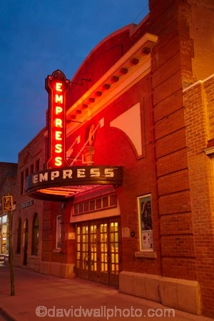 AB;Alberta;building;buildings;Canada;Canadian;dusk;Empress-Theatre;evening;Fort-MacLeod;Fort-McLeod;heritage;historic;historic-building;historic-buildings;historical;historical-building;historical-buildings;history;neon;neon-sign;neons;night;night-time;noen-signs;North-America;old;theatre;theatres;tradition;traditional;twilight;Western-Canada