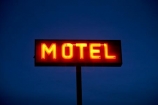 AB;Alberta;Canada;Canadian;dusk;evening;Fort-MacLeod;Fort-McLeod;motel-sign;motel-signs;neon;neon-sign;neons;night;night-time;noen-signs;North-America;sign;signs;twilight;Western-Canada