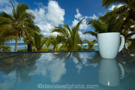accommodation;Aorangi;Aorangi-District;Beachfront-Apartment;Beachfront-Apartments;Coffee;Cook-Is;Cook-Islands;holiday;Pacific;palm;palm-tree;palm-trees;palms;Rarotonga;reflection;reflections;South-Pacific;table;tables;tropical;tropical-island;tropical-islands;tropical-palm-tree