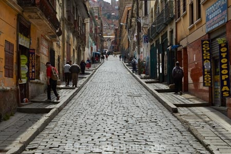alley;alleys;alleyway;alleyways;Bolivia;building;buildings;capital;Capital-of-Bolivia;Chuqi-Yapu;cities;city;cobble-stone-streets;cobble_stoned;cobblestone;cobblestoned;cobblestones;heritage;historic;historic-building;historic-buildings;historical;historical-building;historical-buildings;history;La-Paz;Latin-America;Narrow-street;narrow-streets;Nuestra-SeÃ±ora-de-La-Paz;old;South-America;steep-cobble_stoned-street;steep-street;steep-streets;Sth-America;street;streets;The-Americas;tradition;traditional