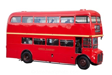 1963;britain;bus;buses;double-decker;double_decker;england;great-britain;icon;iconic;london;London-Transport;old;passenger;public;red;Routemaster;transportation;uk;United-Kingdom;cutout;cut;out